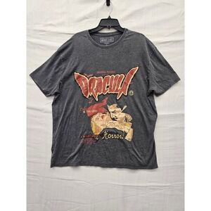 Universal Monsters Dracula Graphic T-Shirt Mens XL Charcoal Grayson T003209008